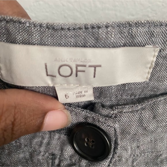 Ann Taylor 100% Linen Shorts 6 - Picture 3 of 6